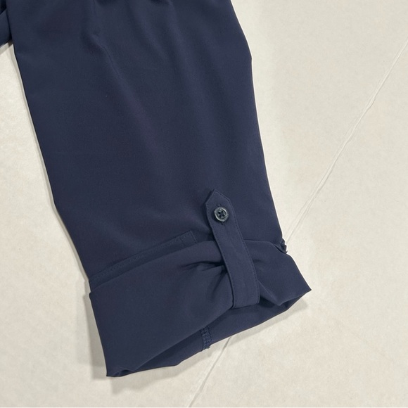 Eddie Bauer Women’s Button Down shirt, Navy, XL - Picture 10 of 11